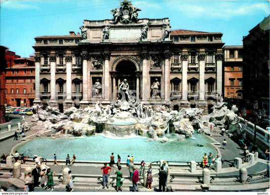 Roma - Rome - Fontana di Trevi - Trevi Fountain - 679 - 1983 - Italy - used - JH Postcards