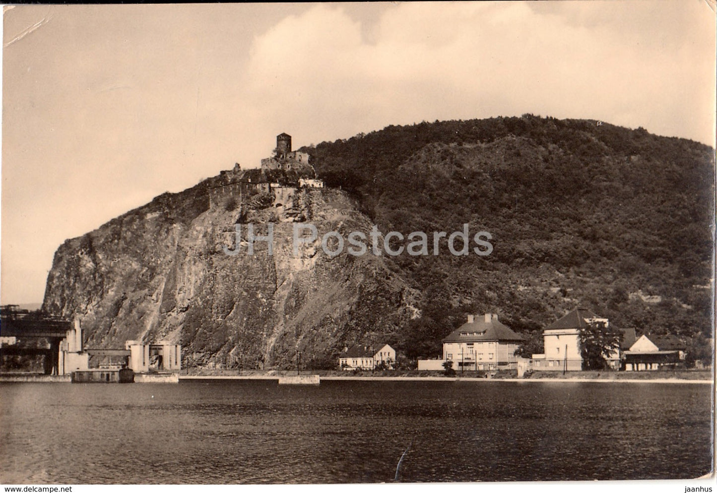 Usti nad Labem - Strekov Castle - Czechoslovakia - Czech Republic - 1960 - used - JH Postcards