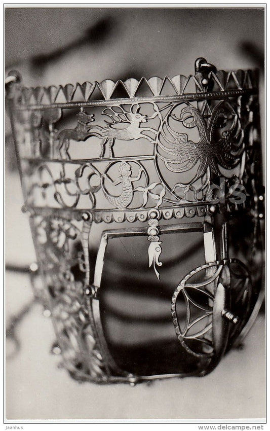 Horse muzzle - Hermitage - Knights' Hall - St. Petersburg - 1986 - Russia USSR - unused - JH Postcards