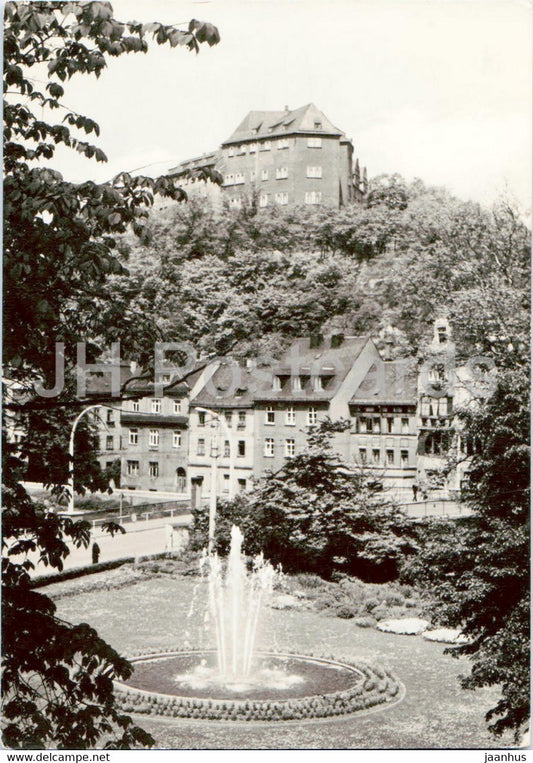Greiz - Karl Liebknecht Platz - old postcard - 1967 - Germany DDR - used - JH Postcards