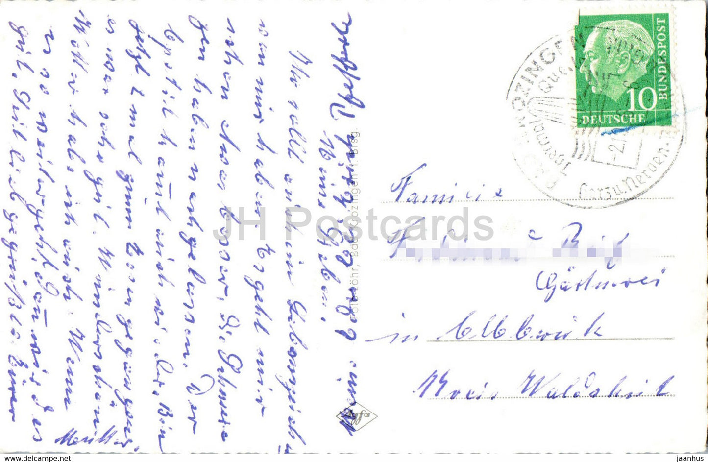 Gruss aus Bad Krozingen Thermalbad fur Herz und Reuma - Germany - used