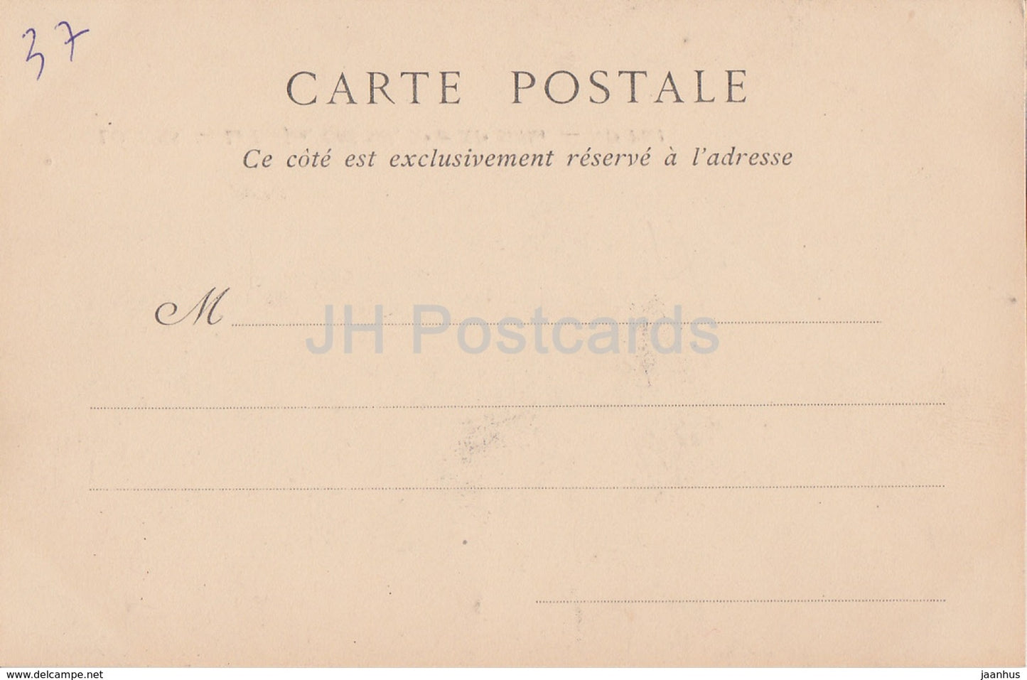 Loches - Le Donjon - Cote Sud - 9 - castle - old postcard - France - unused