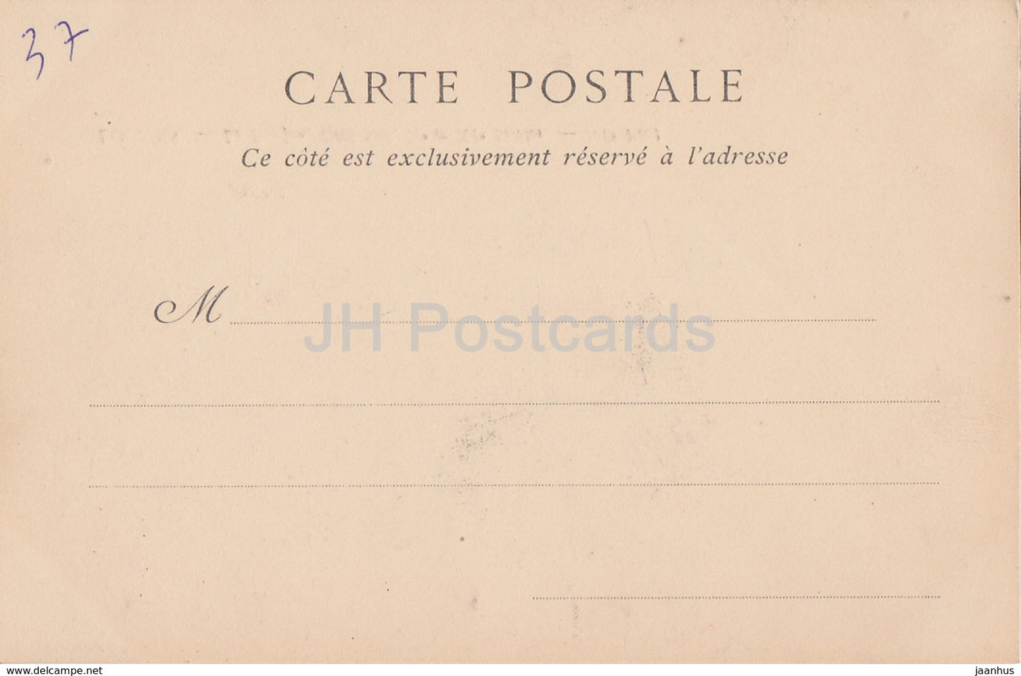 Loches - Le Donjon - Cote Sud - 9 - castle - old postcard - France - unused