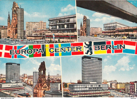 Berlin - Europa Center Berlin - Germany - unused - JH Postcards