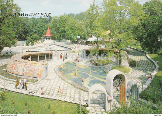 Kaliningrad - Konigsberg - Children's Township at the Zoo - 1987 - Russia USSR - unused - JH Postcards