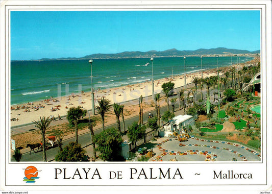 Playa de Palma - Mallorca - beach - 127 - Spain - used - JH Postcards