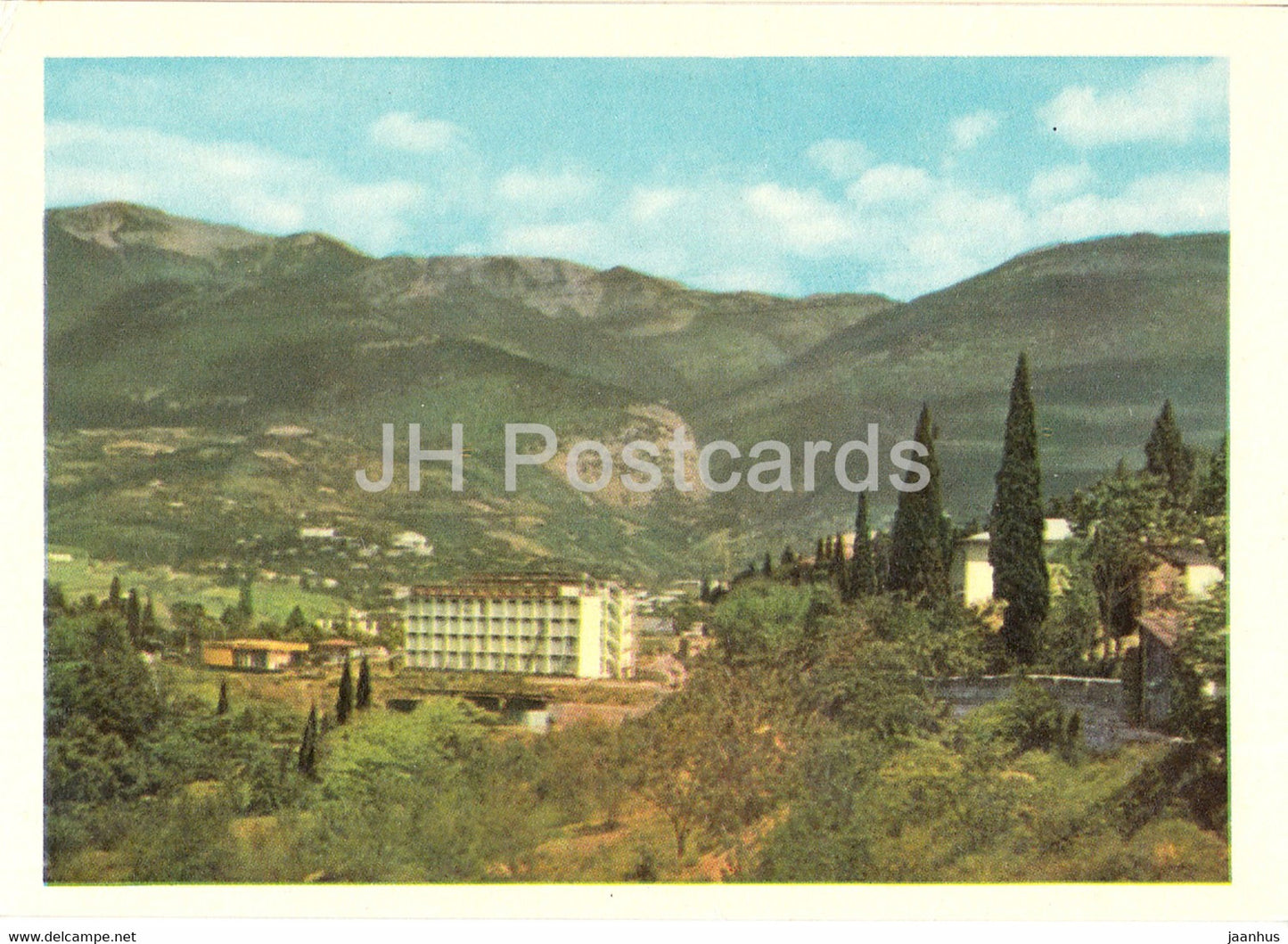 Yalta - hotel Zvyozdochka - 1 - Crimea - Ukraine USSR - unused - JH Postcards