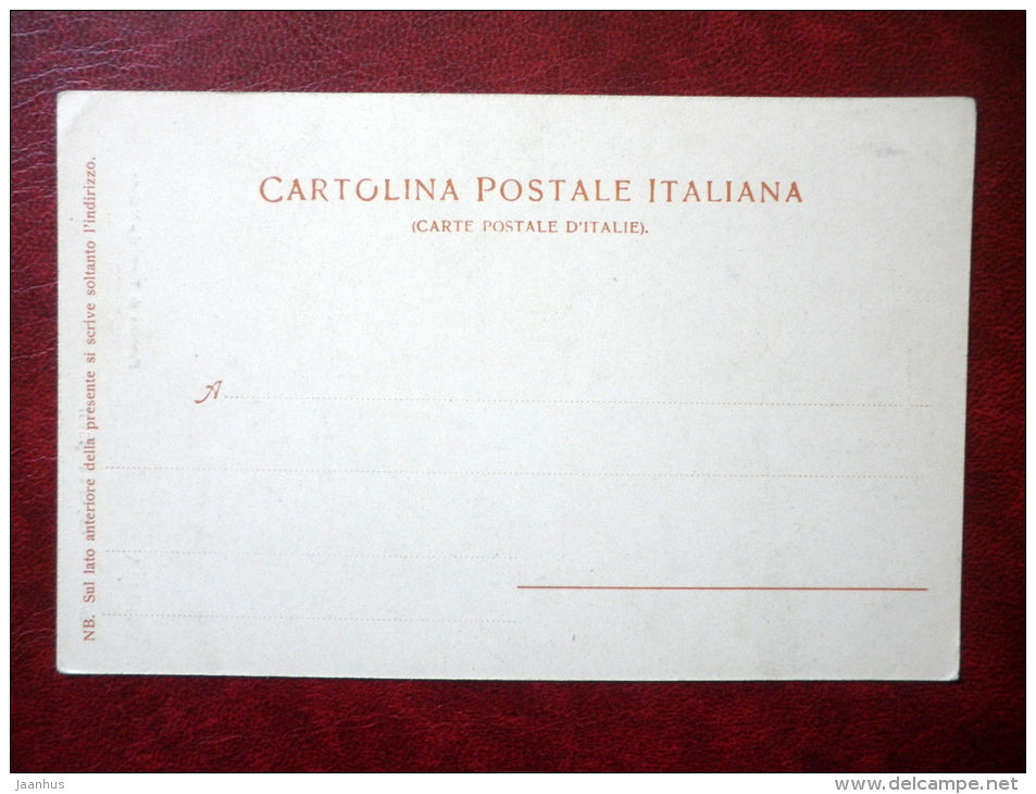 Fontana di Termini - Naiade - fountain - 13637 - Rome - old postcard - Italy - unused - JH Postcards