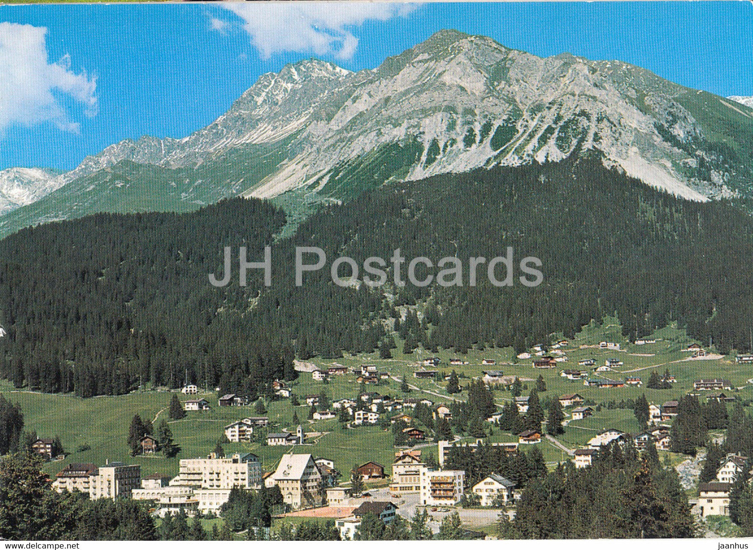 Lenzerheide 1500 m - Parpaner Rothorn - 1981 - Switzerland - used - JH Postcards