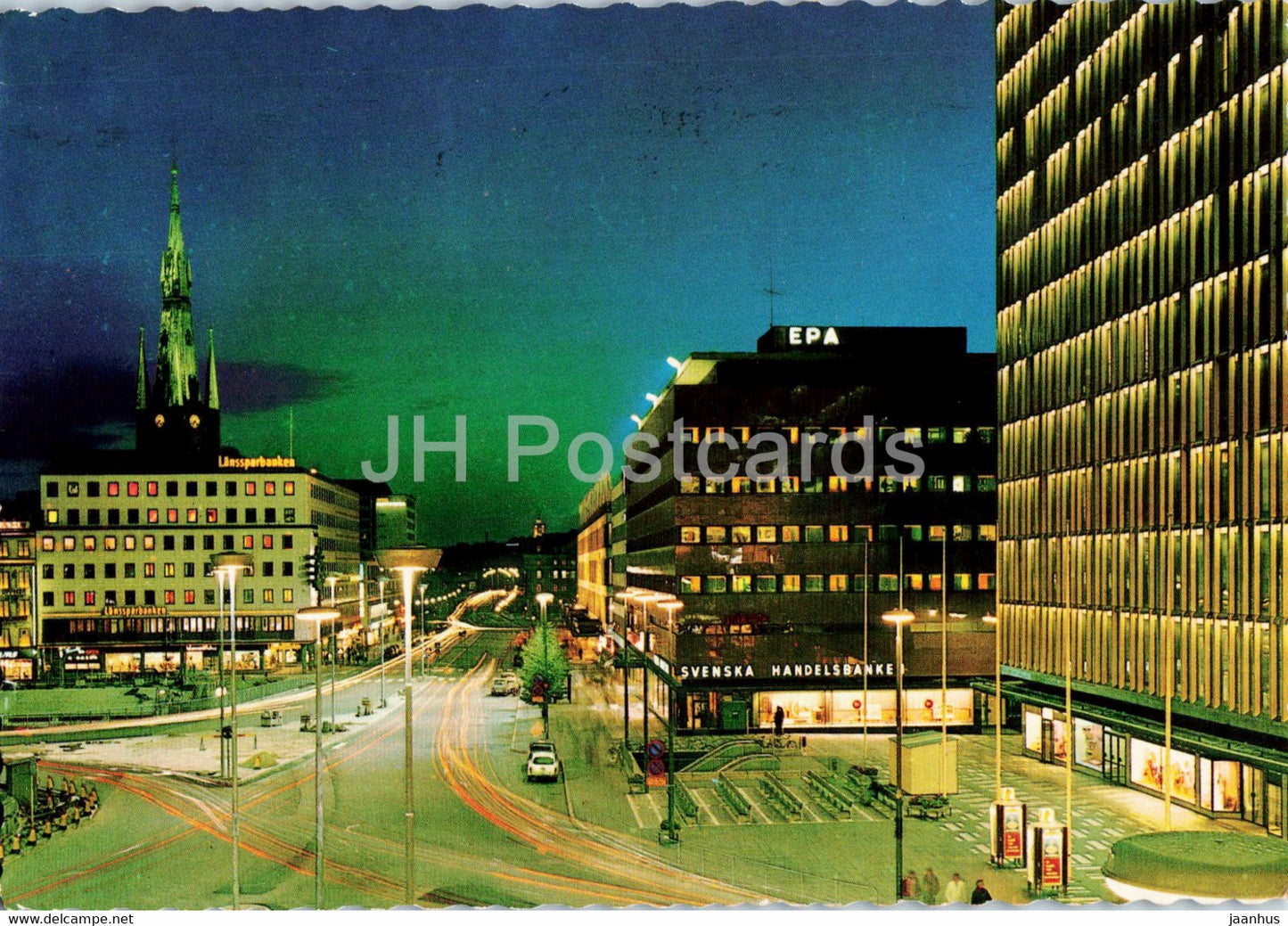 Stockholm - Downtown - 1968 - Sweden - used - JH Postcards