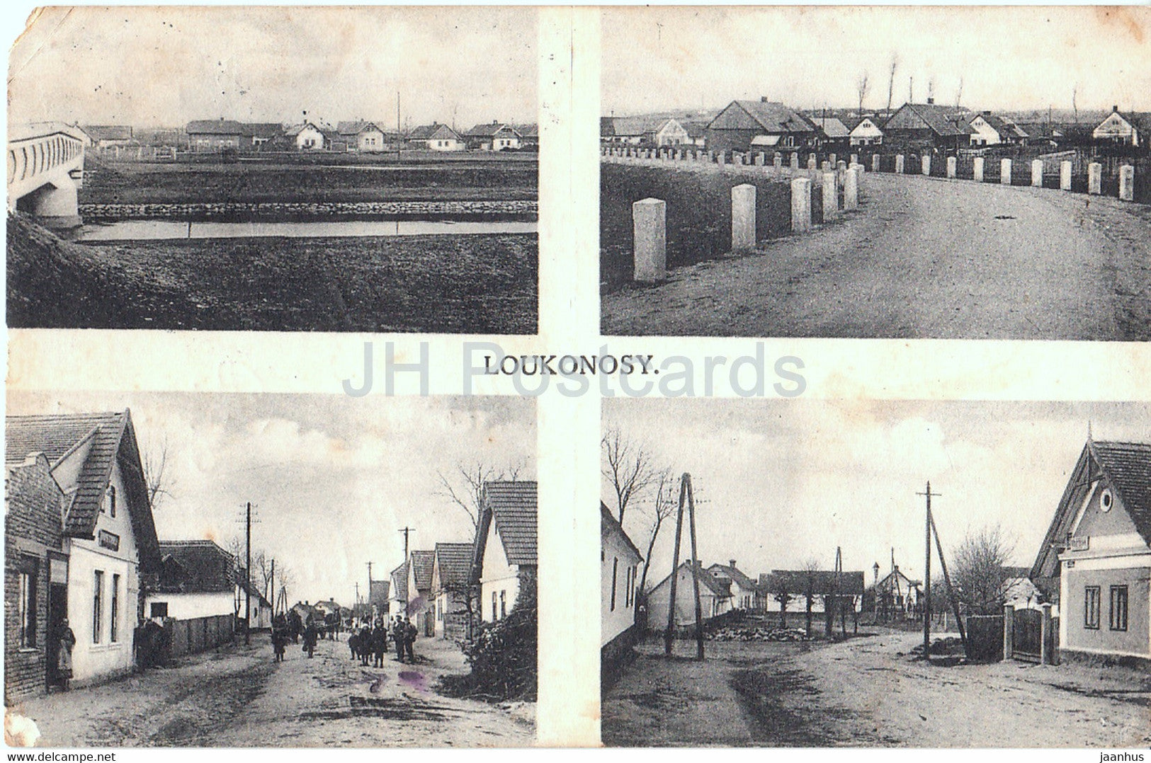 Loukonosy - old postcard - 1931 - Czech Republic - used - JH Postcards