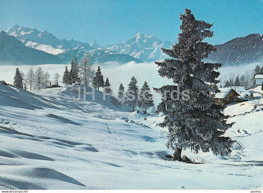 Riederalp 1920 m - Dom - Matterhorn - Weisshorn - 44754 - Switzerland - used - JH Postcards