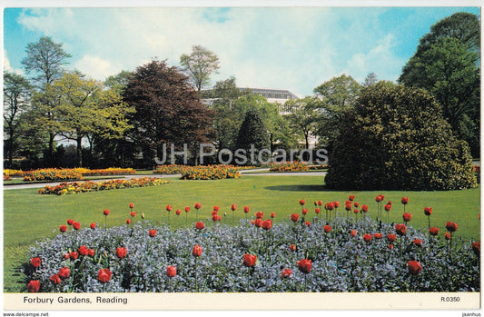Reading - Forbury Gardens - R.0350 - 1985 - United Kingdom - England - used - JH Postcards