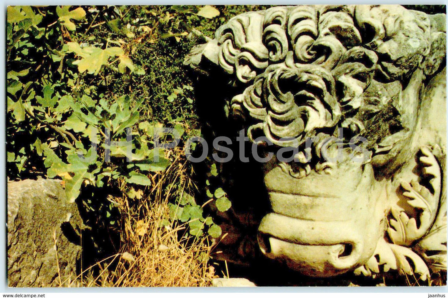 Bulle Headed Console - Baths of Hadrian - Aydin - ancient world - Turkey - unused - JH Postcards