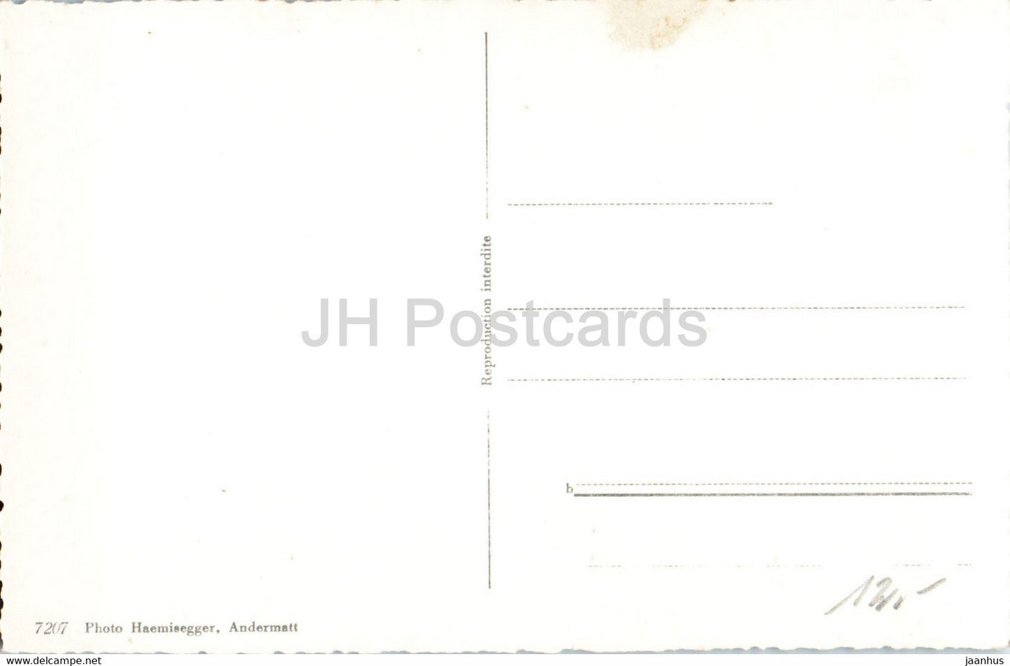 Andermatt - Rotondogebiet - 7207 - carte postale ancienne - Suisse - inutilisée