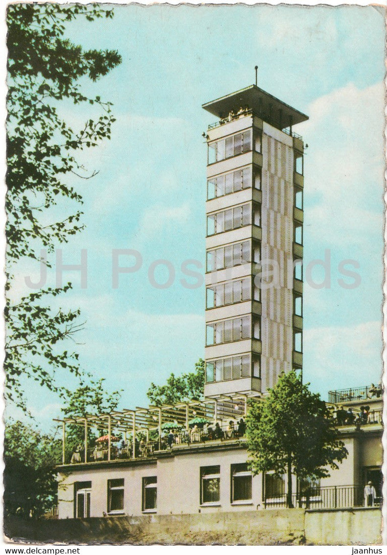 Berlin - Muggelturm - Muggel Tower - 1964 - Germany DDR - used - JH Postcards