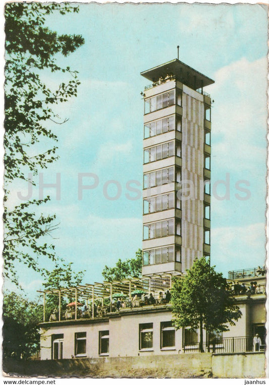 Berlin - Muggelturm - Muggel Tower - 1964 - Germany DDR - used - JH Postcards