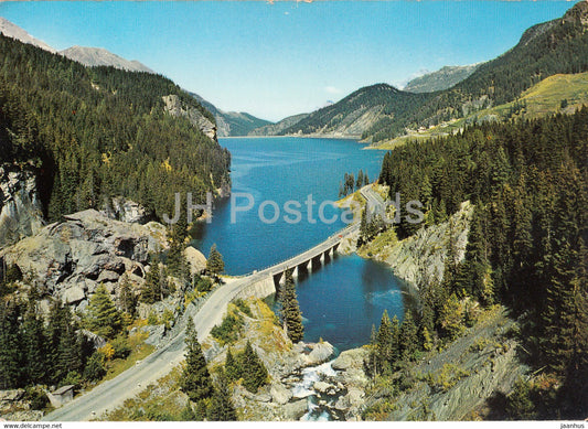 Marmorerasee am Julierpass - 5076 - 1973 - Switzerland - used - JH Postcards