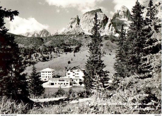 Passo Monte Croce - Comelico - Kreuzberg Pass - old postcard - Italy - unused - JH Postcards