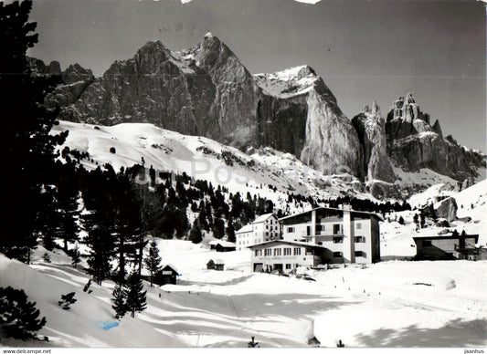 Dolomiti - Rifugio Gardeccia 1940 m - Il Catinaccio - Torri di Vajolet - 1967 - Italy - used - JH Postcards