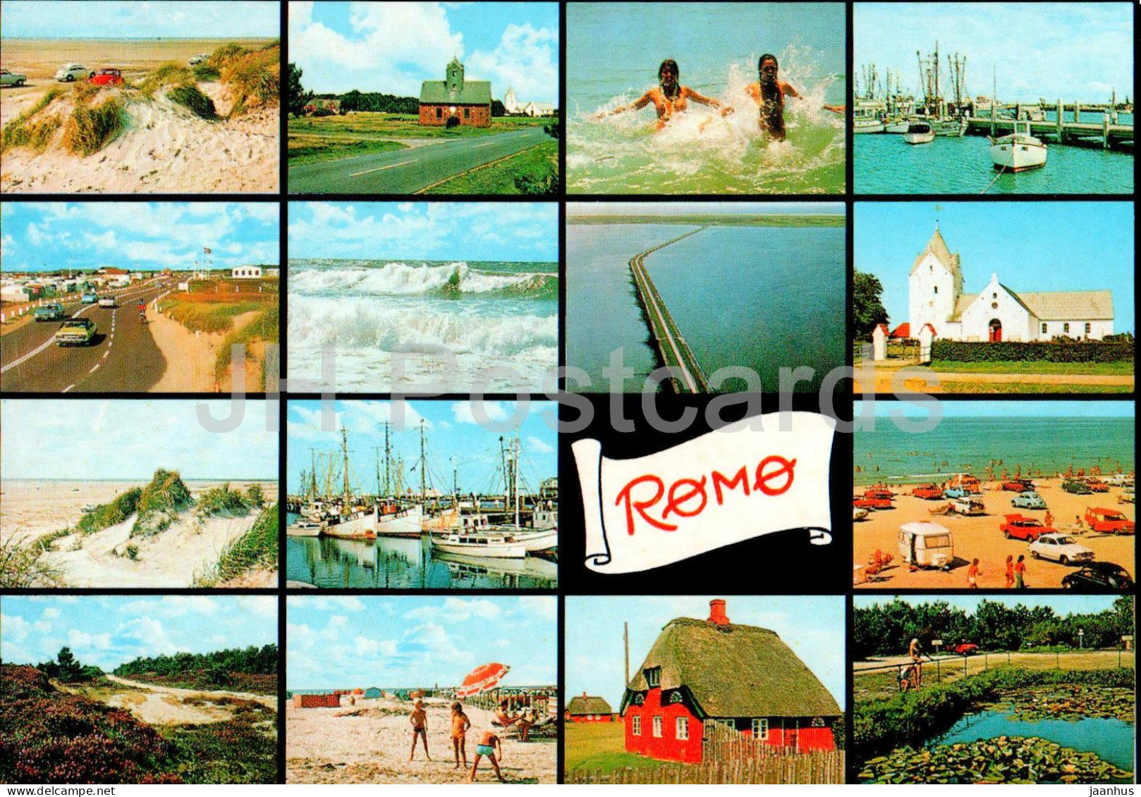Partier fra Romo - multiview - 931 - Denmark - unused - JH Postcards