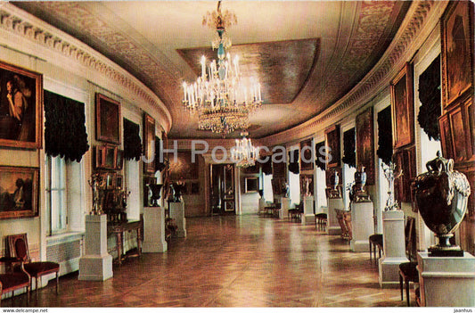 The Pavlovsk Palace - The Picture Gallery - 1976 - Russia USSR - unused - JH Postcards