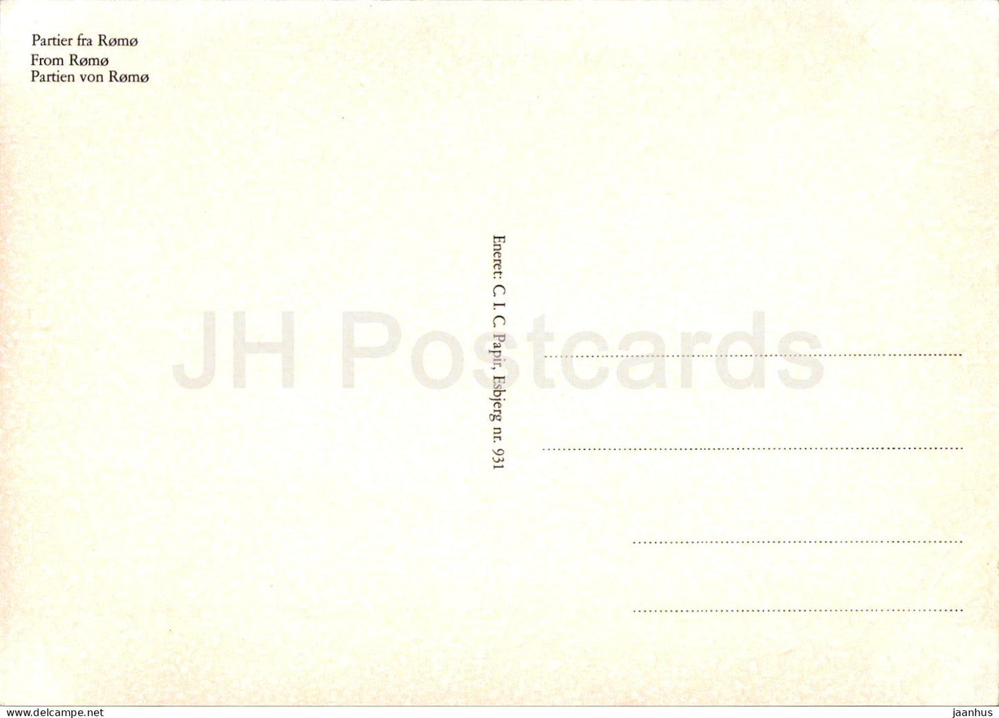 Partier fra Romo - Multiview - 931 - Dänemark - unbenutzt 