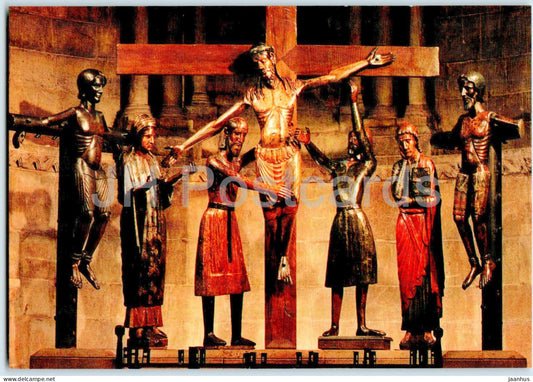 Monestir de Sant Joan de les Abadesses - Santissim Misteri - 3 - Spain - unused - JH Postcards