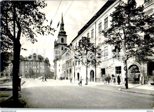 Jihlava - Namesti Miru - Peace square - Czech Repubic - Czechoslovakia - used - JH Postcards