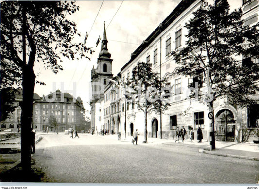Jihlava - Namesti Miru - Peace square - Czech Repubic - Czechoslovakia - used - JH Postcards