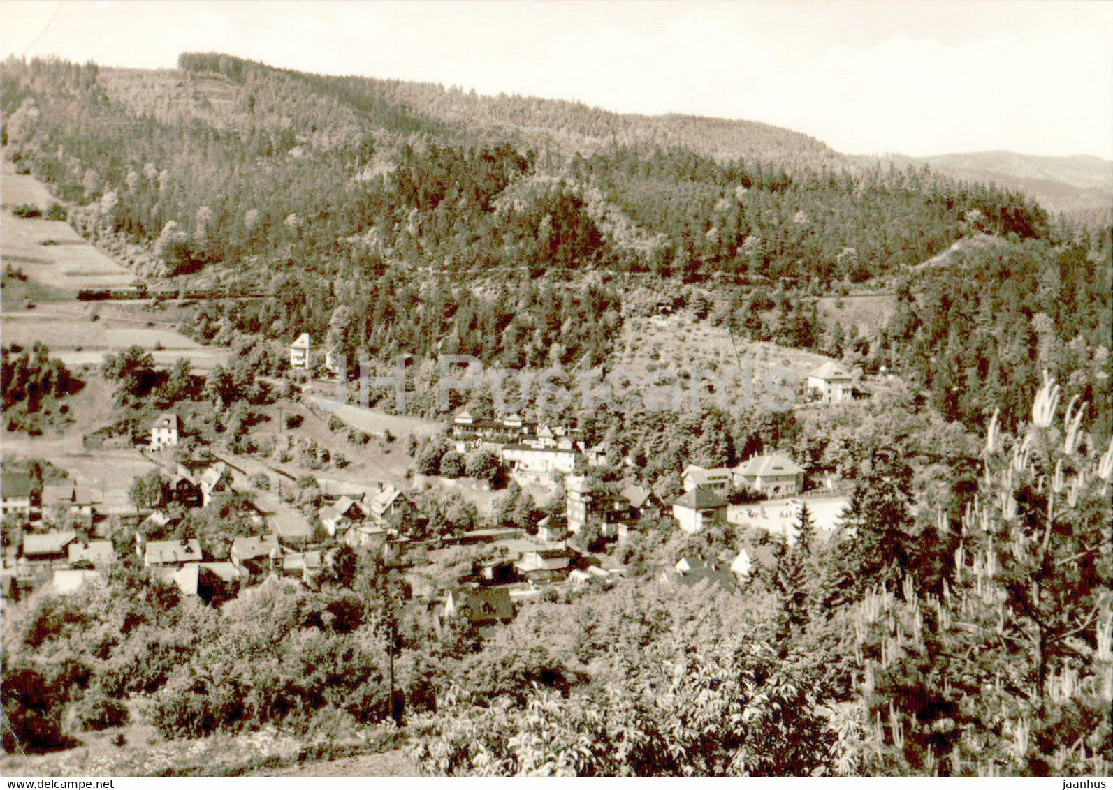 Sitzendorf i Thur - old postcard - 1970 - Germany DDR - used - JH Postcards