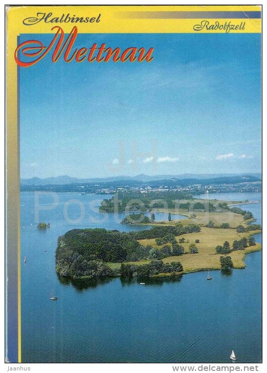Halbinsel Mettnau - Radolfzell am Bodensee - Germany - 2005 gelaufen - JH Postcards