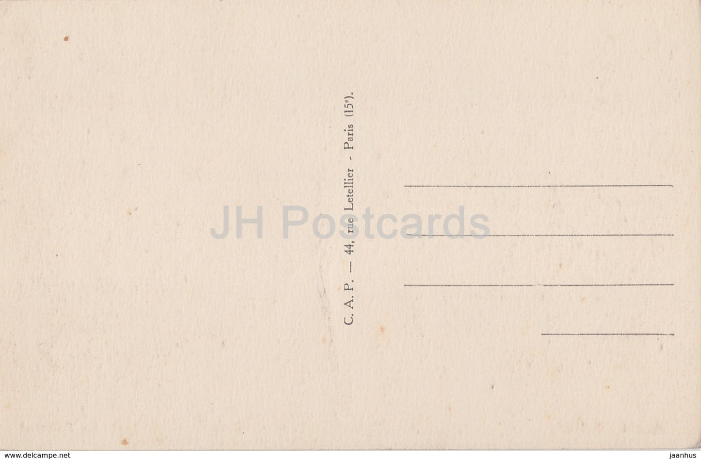 Nimes - Le Tribunal - altes Auto - 194 - alte Postkarte - Frankreich - unbenutzt