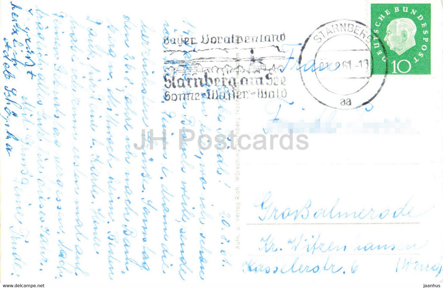 Starnberg - Photo Worsching - 1961 - Germany - used