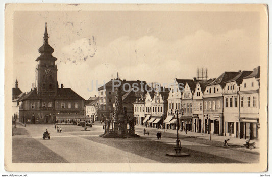 Zatec - Saaz - old postcard - Czech Republic - used - JH Postcards