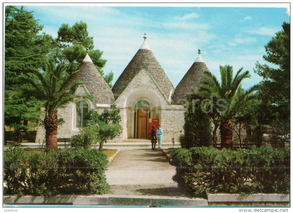 Ingresso alle Grotte - Entrance to the caves - Putignano - Bari - Puglia - 7 - Italia - Italy - unused - JH Postcards