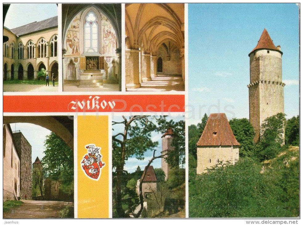 Zvikov - Castle - Czechoslovakia - Czech - unused - JH Postcards