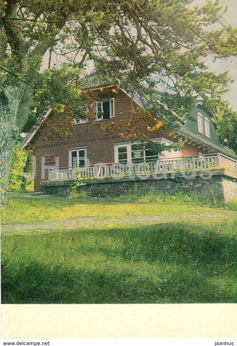 Nida - Thomas Mann Memorial Museum - 1975 - Lithuania USSR - unused - JH Postcards