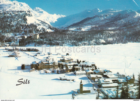 Sils Baselgia - Oberengadin - 98 - 1980 - Switzerland - used - JH Postcards