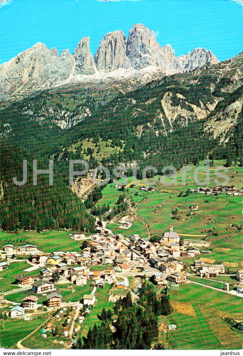 Dolomiti - Campitello - Val di Fassa 1442 m - 1978 - Italy - used - JH Postcards