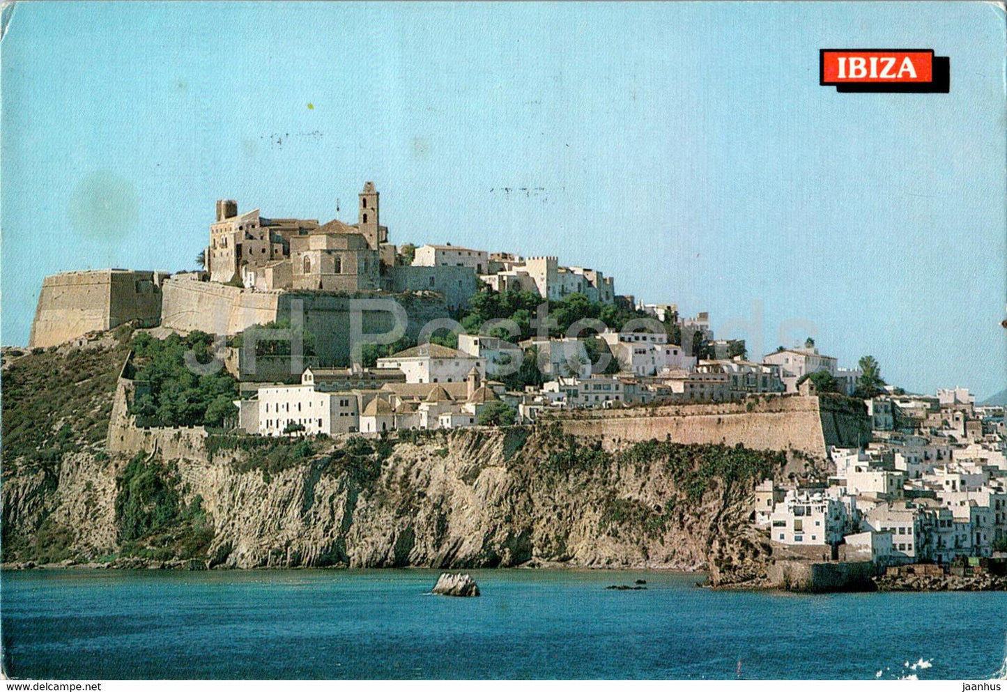 Dalt Vila - Ibiza - Baleares - Verdera - Spain - used - JH Postcards