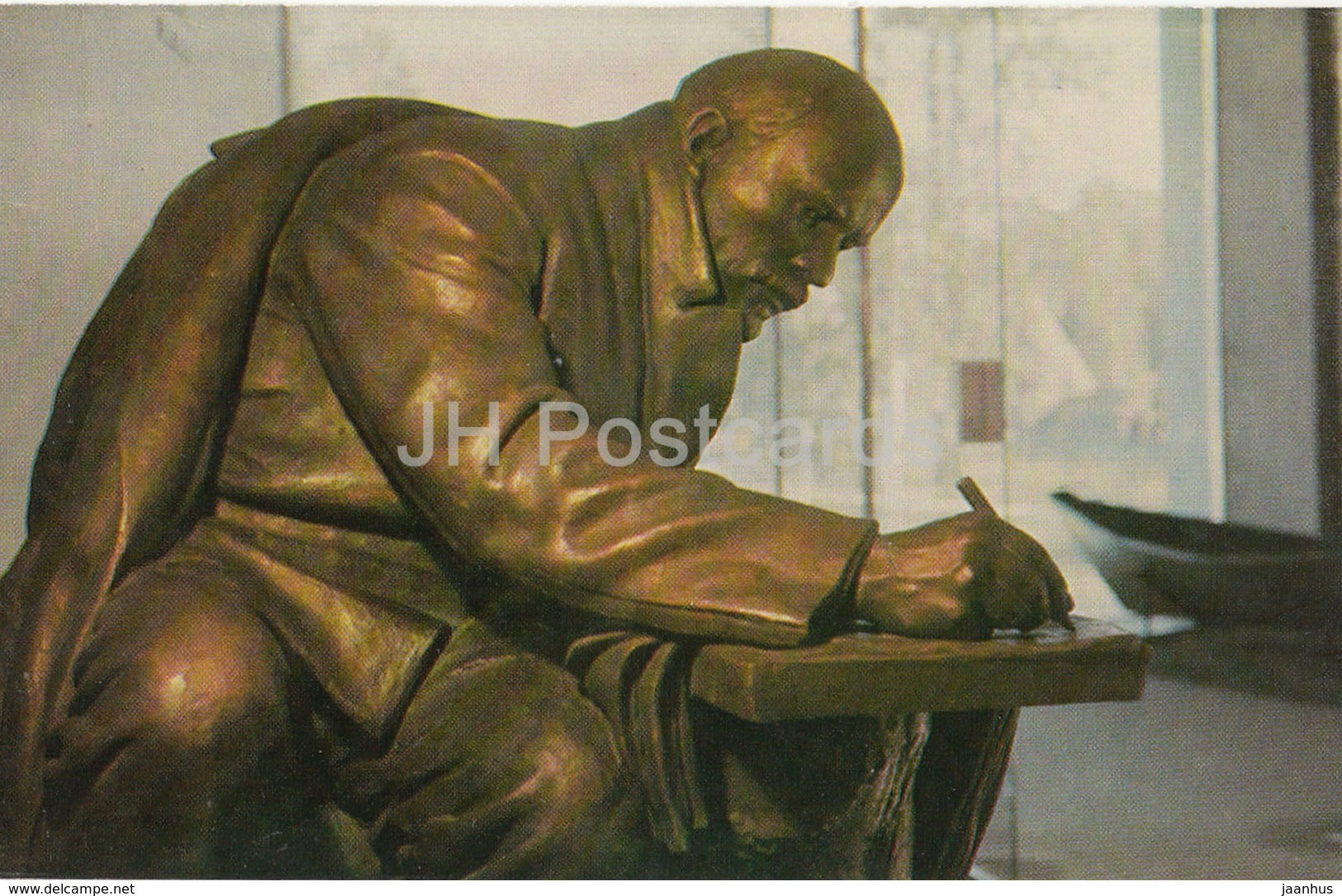 Razliv - Pavilion - Lenin sculpture - Lenin Memorial - 1969 - Russia USSR -  unused - JH Postcards