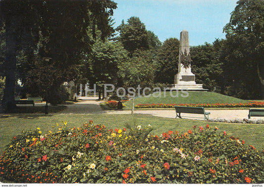 Vitry Le Francois - Jardin de l'Hotel de Ville - garden - 1971 - France - used - JH Postcards