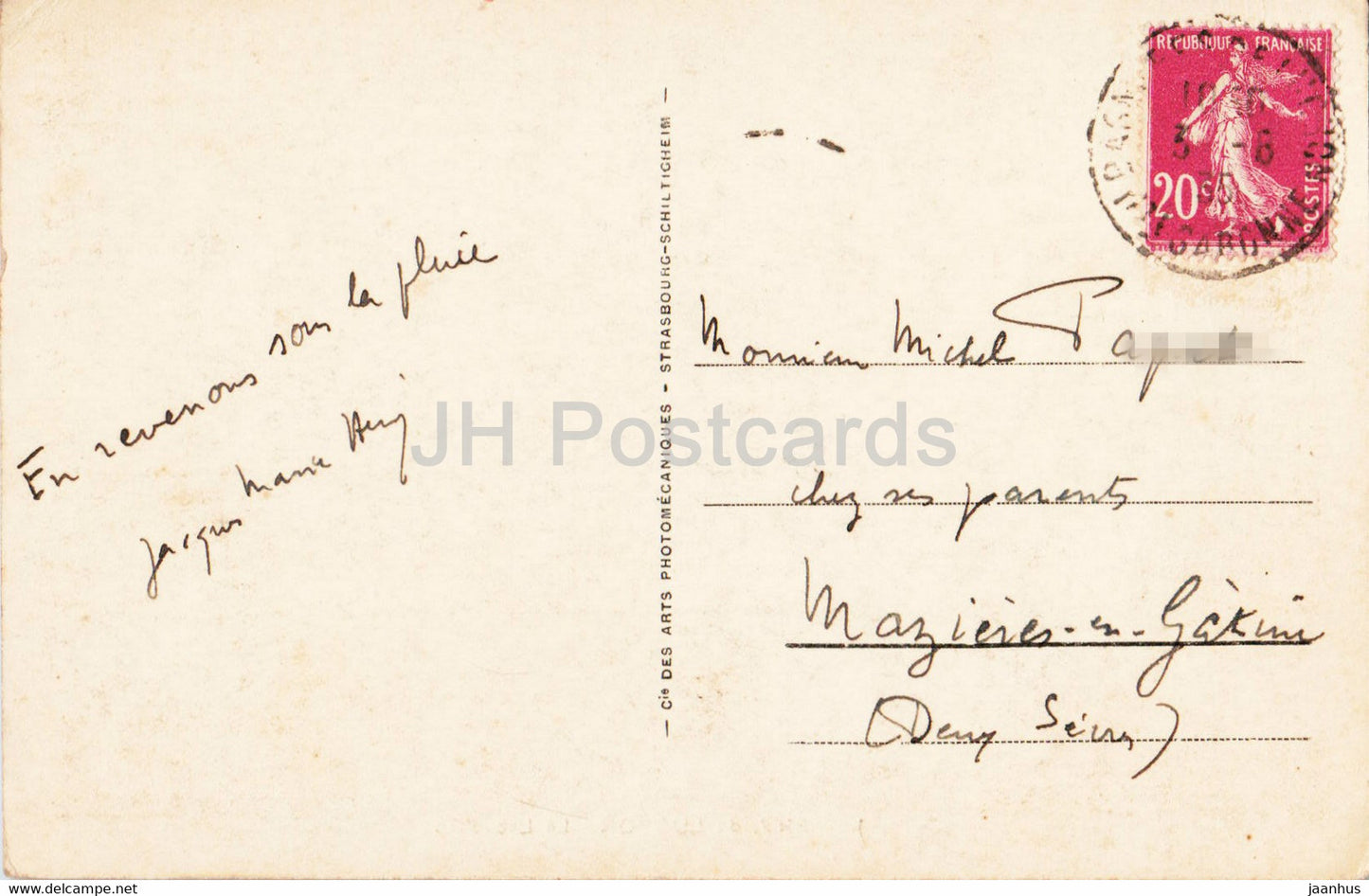 Env de Luchon - Le Lac d'Oo - 108 - old postcard - 1935 - France - used