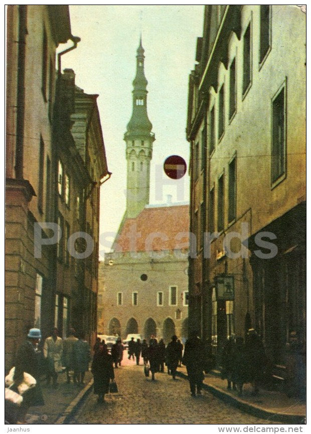 Town Hall - Tallinn - Estonia USSR - unused - JH Postcards