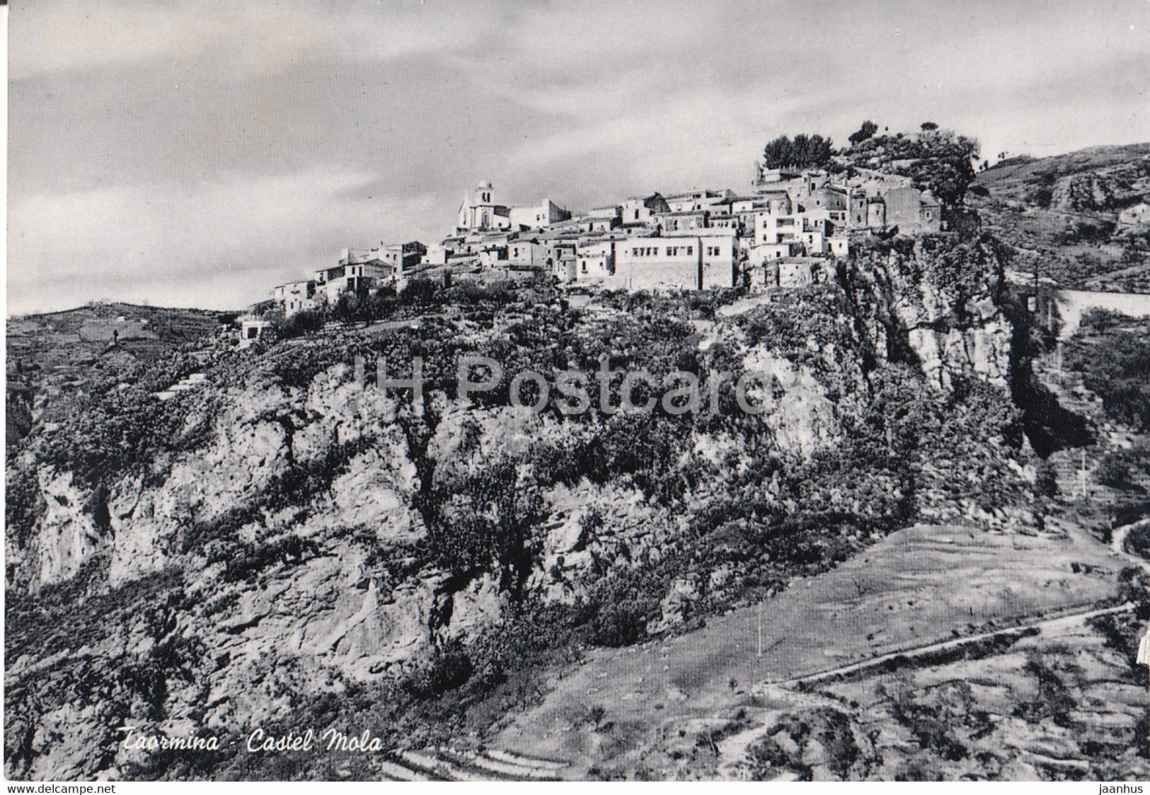 Taormina - Castel Mola - castle - Italy - unused - JH Postcards