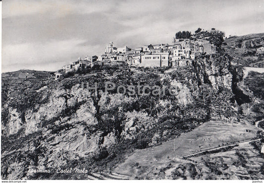 Taormina - Castel Mola - castle - Italy - unused - JH Postcards