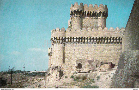 Baku - Apsheron - Feudal castle in Ramana - 1974 - Azerbaijan USSR - unused - JH Postcards