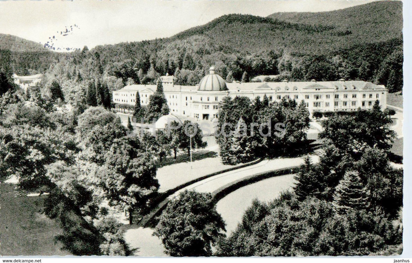 Weltbad Wildungen - Badehotel mit Georg Viktor Quelle - old postcard - 1960 - Germany - used - JH Postcards