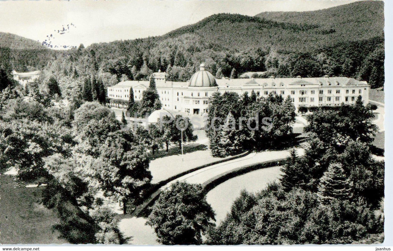 Weltbad Wildungen - Badehotel mit Georg Viktor Quelle - old postcard - 1960 - Germany - used - JH Postcards